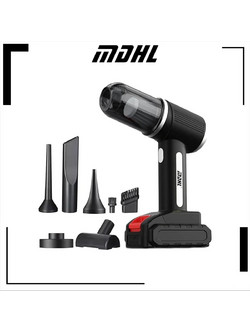 MDHL MD-A3 Black Επαναφορτιζόμενο Σκουπάκι Χειρός 12V