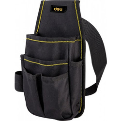 DELI TOOL BELT POUCH 25x12CM BLACK EDL430003