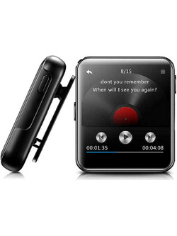 Benjie BJ-A39 MP3 Player 16GB με Οθόνη Αφής 1.8" με Bluetooth & Ραδιόφωνο Μαύρο