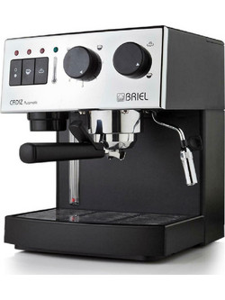 Briel ES62A Black Μηχανή Espresso 1260W 19bar