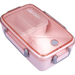 Lunch Box bamboo 3 θέσεων με χωρίσματα Υ7,1x23,4x15εκ