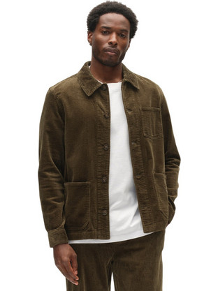 Gabba Beta Ibre Ανδρικό Πουκάμισο Μακρυμάνικο Overshirt Πράσινο 12110-7008