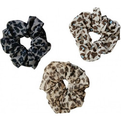 Ro Accessories Σούρα μαλλιών animal print 06-0675