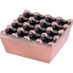 Σταχτοδοχείο Αντιανεμικό Zinc Inox 12cm ANTIQUE BRONZE