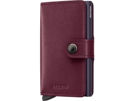 Secrid Miniwallet Γυναικείο Πορτοφόλι Cranberry