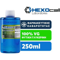 Βάση Hexocell ΧΩΡΙΣ ΝΙΚΟΤΙΝΗ nbase 100% VG, χωρίς νικοτίνη 0% 250ml