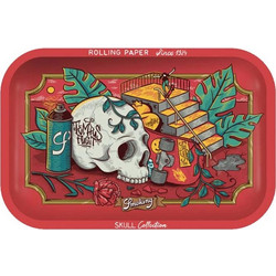 Δίσκος Στριφτού SMOKING No2 TEMPUS FUGIT LARGE Rolling Tray 8414775023621