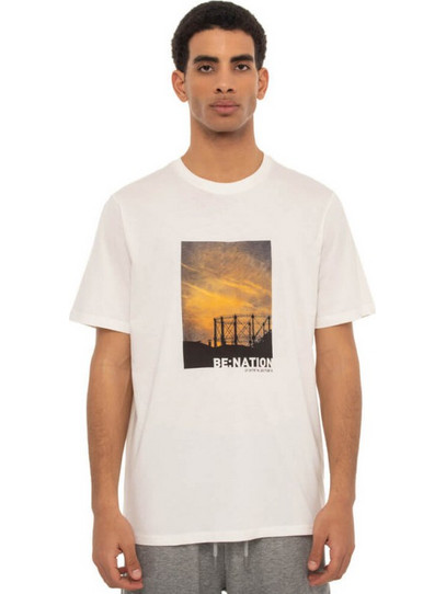 BE:NATION Location Vol.2 S/S Tee - OFF WHITE, Μέγεθος Μ, Χρώμα OFF WHITE