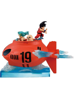 Banpresto Dragon Ball Vs Red Ribbon Army Son Goku, Bulma & Krillin Ichibansho Φιγούρα 21cm