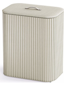 Joseph Joseph Tota Twin Luxe 90L Laundry Sorter ecru