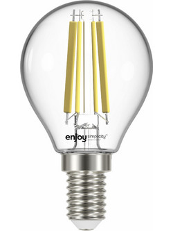 EL822873 | EL822873 | LED FILLAMENT CLEAR|P45 4W(40w) E14|3000k|470lm|enjoysimplicity(TM)