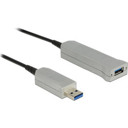 Delock Καλώδιο Μετατροπέας USB 3.0 USB-A male σε USB-A female 20m