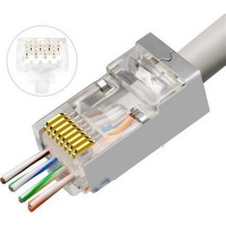 Lanview Βύσμα Δικτύου RJ45 STP Cat6 AWG23 24 Easy Connect