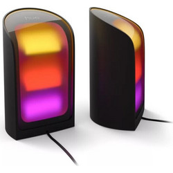 Διακοσμητικό Φωτιστικό Philips Hue Play Wallwasher Doppelpack Black