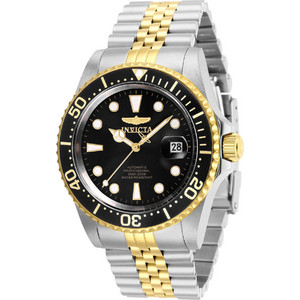 Invicta Pro Diver Ανδρικό Ρολόι Αυτόματο με Ασημί Μεταλλικό Μπρασελέ 30094