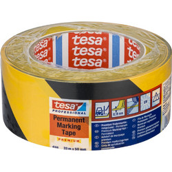 Αυτοκόλλητη Ταινία Tesa Floor Marking 66mx50mm Prem.Prof.bl/yell. 04169
