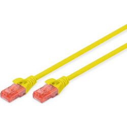 Digitus S/FTP Cat.6 Καλώδιο Δικτύου Ethernet 2m Yellow 10τμχ