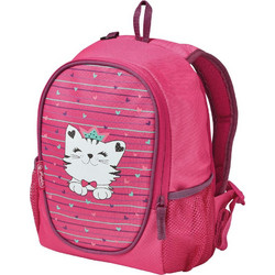 Herlitz Rookie Princess Cat Σχολική Τσάντα Πλάτης Δημοτικού Ροζ 50032822