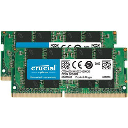 Crucial 16GB (2X8GB) DDR4 RAM 3200MHz SoDimm CT2K8G4SFRA32A