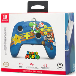 PowerA NSGP0201-01 Mushroom Kingdom Friends Wired Controller PC & Switch