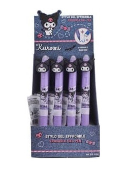 Kuromi Στυλό Gel με μελάνι που σβήνει (24 τεμάχια) Take Care