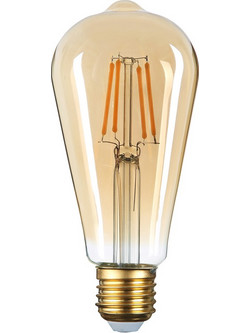OPTONICA LED λάμπα ST64 1305, 8W, 2500K, E27, 700lm