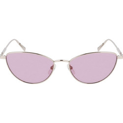 Longchamp LO144S 770 Γυναικεία Γυαλιά Ηλίου Cat Eye Μεταλλικά Χρυσά με Ροζ Polarized Φακό