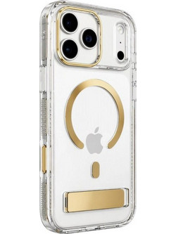 Zagg Santa Cruz Snap Back Cover Clear Gold (iPhone 18 Pro Max / 17 Pro Max)