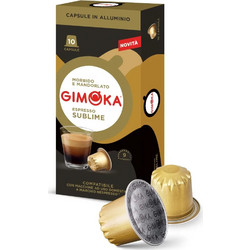 Gimoka Κάψουλες Espresso Sublime Συμβατές με Μηχανή Nespresso 10τμχ