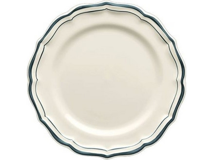Πιάτα Γλυκού Σετ 4 Τεμαχίων Filet Acapulco Faience Gien (23.2 cm)