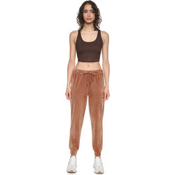 DKNY Παντελόνι Φόρμας Velour Ταμπά DP6P3924