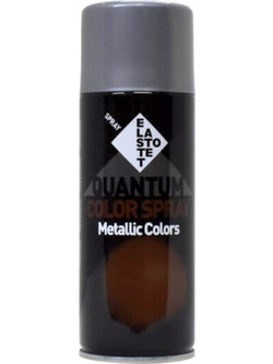 Elastotet Quantum Metallic Colors Σπρέι Βαφής Silver Light Μεταλλιζέ 400ml