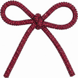LianosXmas Κόκκινος Χριστουγεννιάτικος Φιόγκος 13 x 1 x 14cm 27309