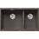 Blanco Subline 430/270-U Υποκαθήμενος Νεροχύτης Γρανίτη Volcano Grey 527350 75.5x46cm