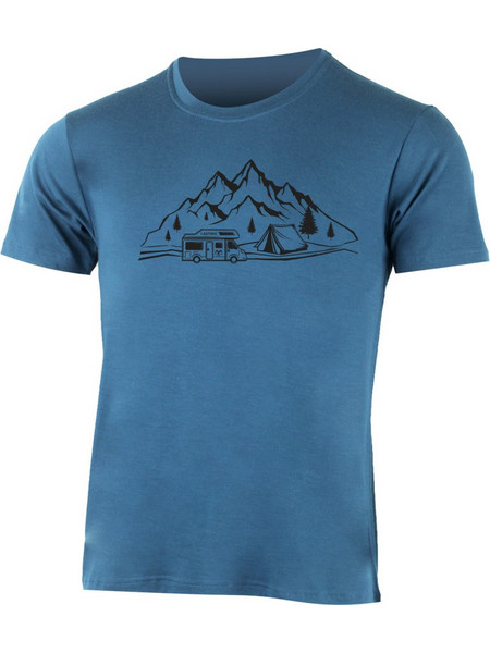 Albi 5454 Blue Ανδρικό T-Shirt Lasting