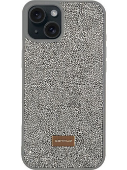 Sonique Lux Diamond Θήκη (iPhone 15) Silver