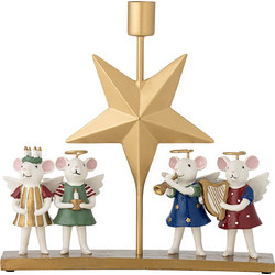 Bloomingville - Peo Candle Holder - Multi