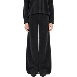Moutaki Ψηλόμεσο Κοτλέ Γυναικείο Παντελόνι Wide Leg