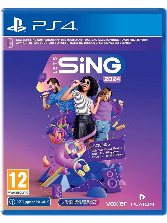Let's Sing 2024 PS4