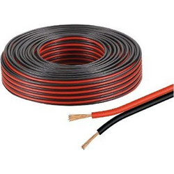Gbs Elettronica 13.0020.51 - Καλώδιο Ηχείων 2Χ0.50mm Πλακέ 2 Ζευγών Μαύρο/Κόκκινο
