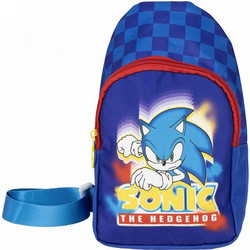 Τσαντάκι Πλάτης 23εκ με Μονό Ιμάντα SONIC THE HEDGEHOG