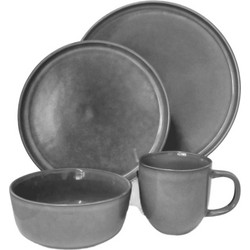 Σετ 6 τεμ. - DARK GREY ΠΙΑΤΟ ΦΡΟΥΤΟΥ ΚΕΡΑΜΙΚΟ O19,5CM 00400/LL