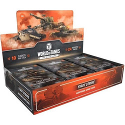 World of Tanks TCG First Strike Booster Display (Σετ 24 Τεμάχια) (Αγγλική Έκδοση)