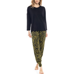 Pink Label Zebra Σετ Γυναικείες Πιτζάμες W1127