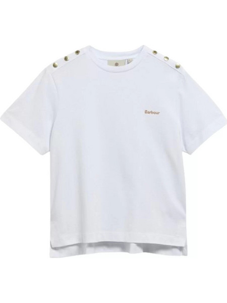 BARBOUR ALVERSTONE Κ/Μ T-SHIRT ΜΠΛΟΥΖΑ LTS0749-WH11-WHITE