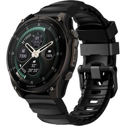 Tech-Protect Motion Λουράκι Σιλικόνης Black (Garmin Fenix 47mm)