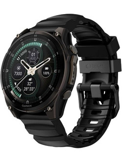 Tech-Protect Motion Λουράκι Σιλικόνης Black (Garmin Fenix 47mm)