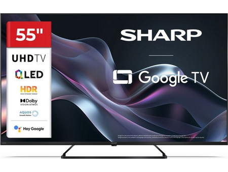 Sharp 55HP6265E Smart Τηλεόραση 55" 4K UHD QLED HDR (2025)