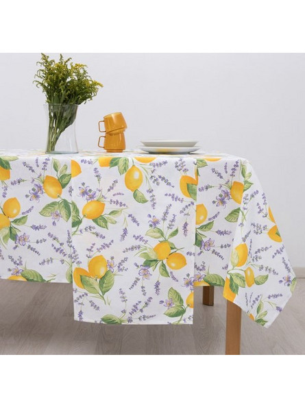 Τραβέρσα (40x160) Lemon Dimeco Κίτρινο|Πολύχρωμο 40x160