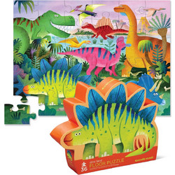 Παιδικό Puzzle Crocodile Creek Δαπέδου Dino Land 36 Κομμάτια